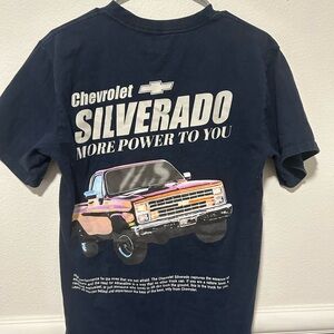 Chemistry Kids Navy Blue Silverado Graphic Tee